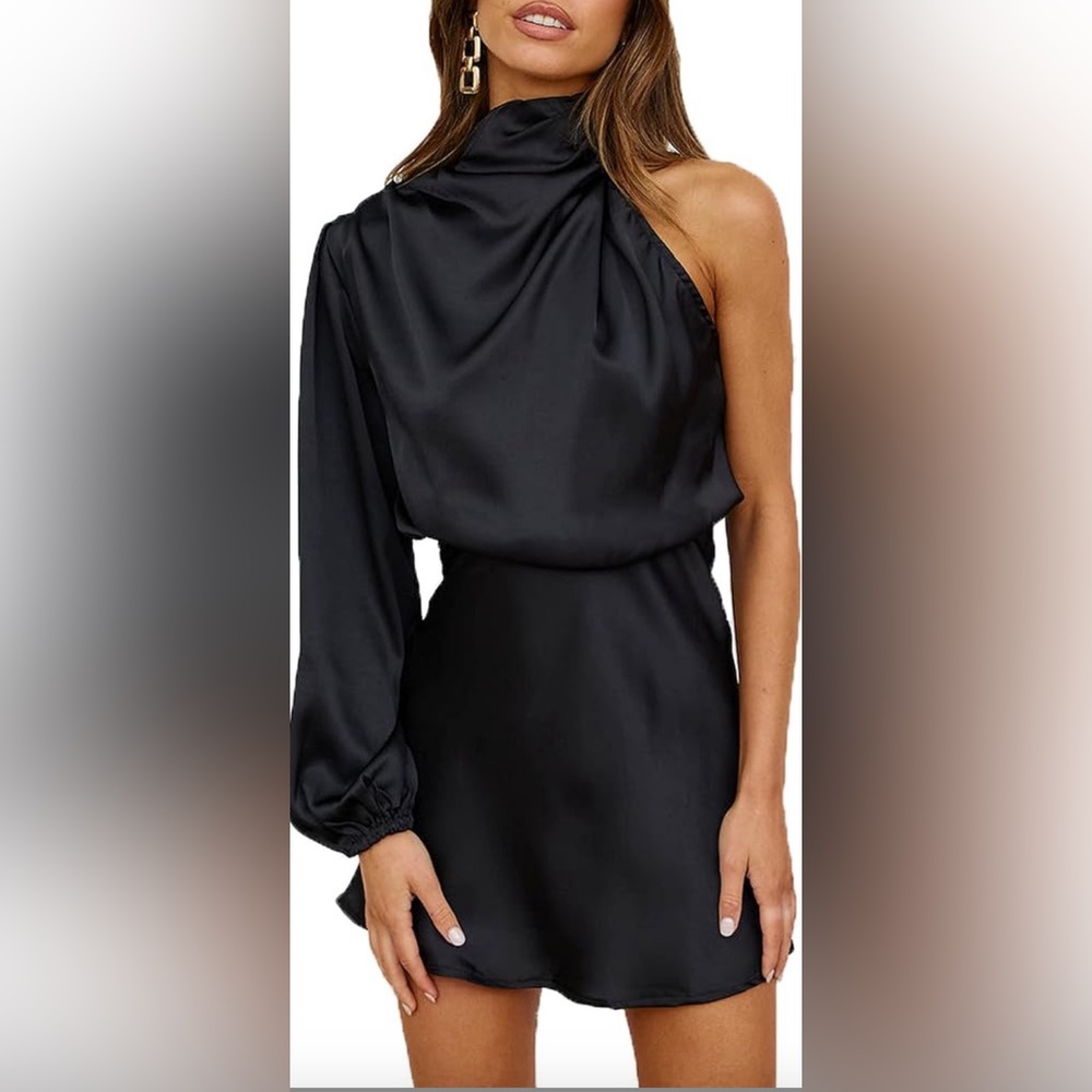 Black formal dress